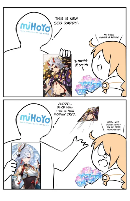 Not enough primogems 😭

#GenshinImpact 