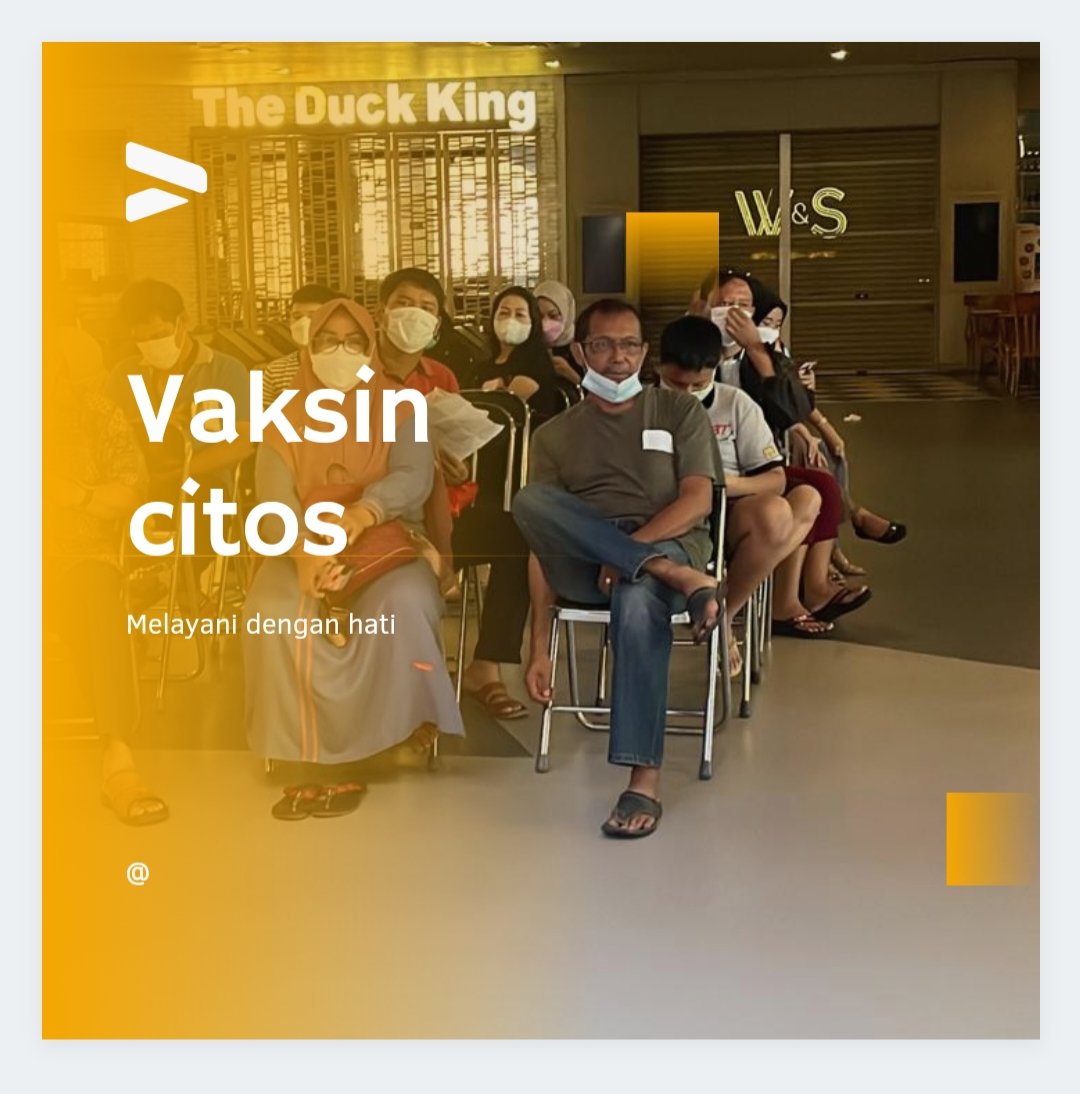 Vaksin.. 

#VaksinCitos
#VaksinTNI
#SerbuanVaksin
#SerbuanVaksinTNI