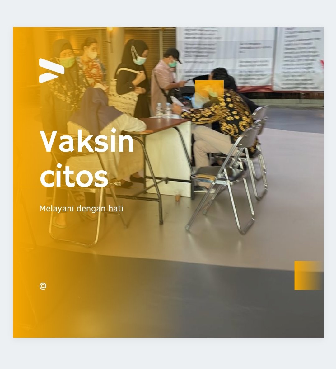 Yok vaksin sekarang.
#VaksinCitos
#VaksinTNI
#SerbuanVaksin
#SerbuanVaksinTNI