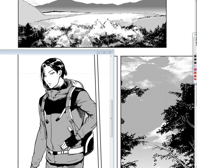 カリカリカリ
バタ…✍️ 