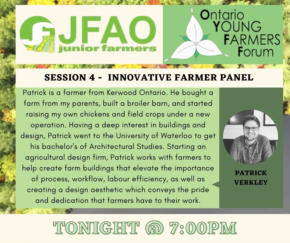 Ontario Young Farmers Forum tweet media