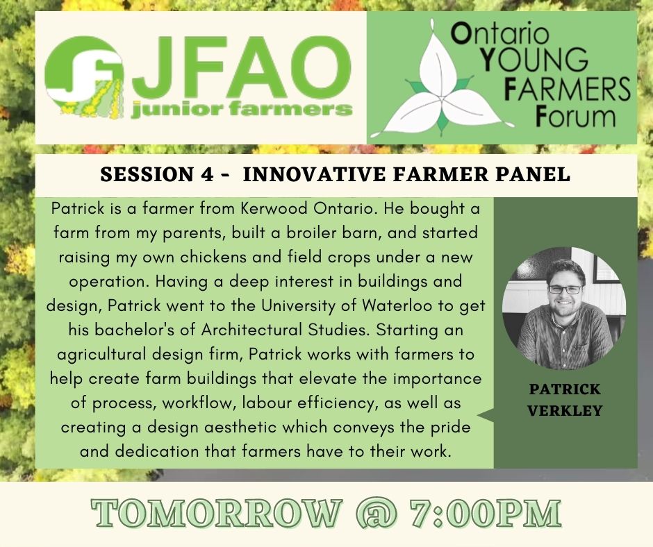 Check out our second panelist, Patrick Verkley
bit.ly/3kZmBNw
#OYFF2021 #panel #virtual #innovation