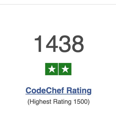 Cryptic_Ryu's tweet photo. I got 2 stars on Codechef 🥳 I hope to improve more soon!! https://t.co/TZdFwRvsmI