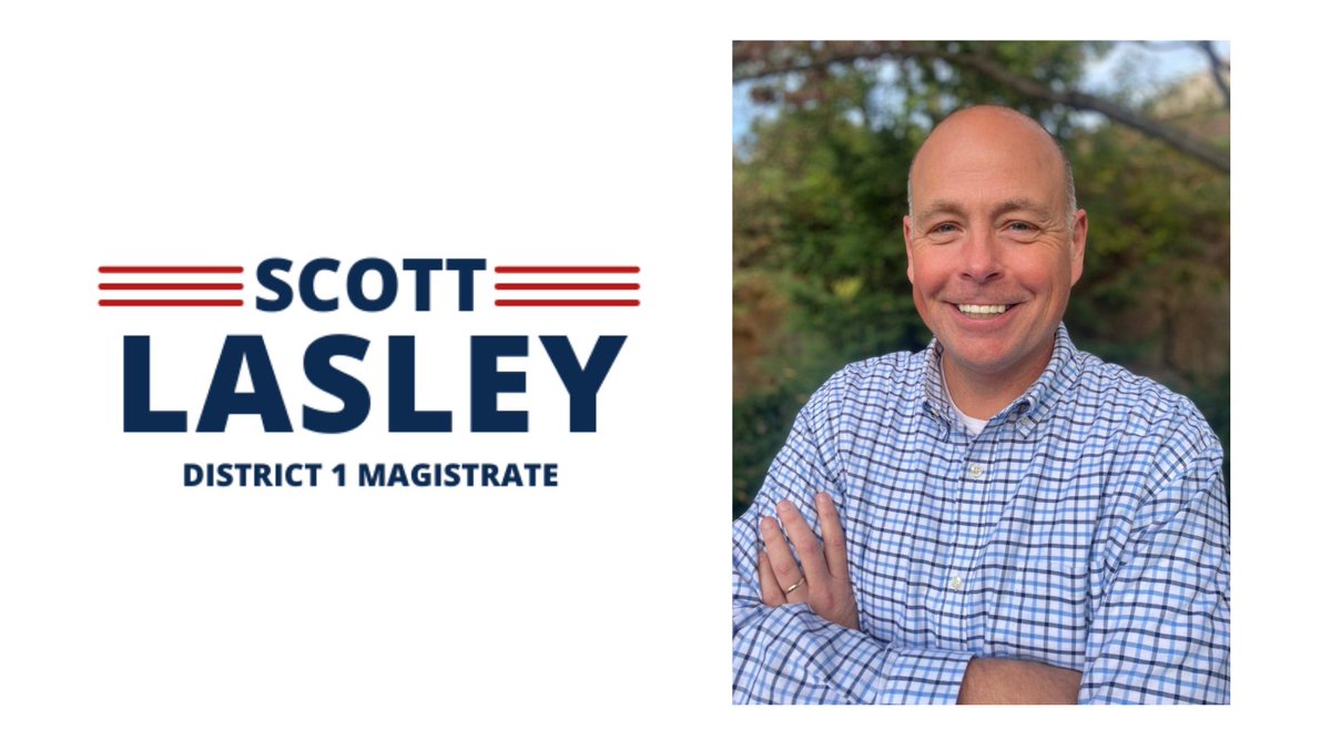 votescottlasley's tweet photo. I am pleased to announce that I am running to serve Warren County as Magistrate for the First District. Please visit https://t.co/lPxVApEAhb to learn more about my campaign. https://t.co/fVCSVbGQTd