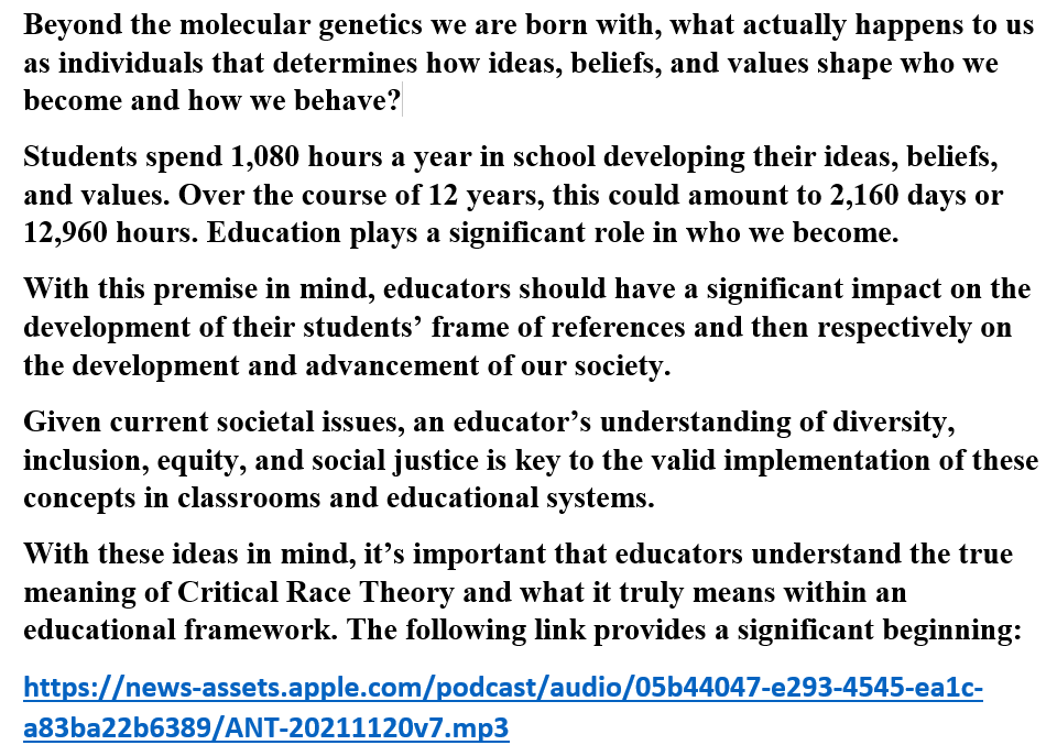 EdJadallah's tweet photo. Critical Race Theory - The Reality
https://t.co/Bzbo5cR9LQ https://t.co/QiKvhCAWr7