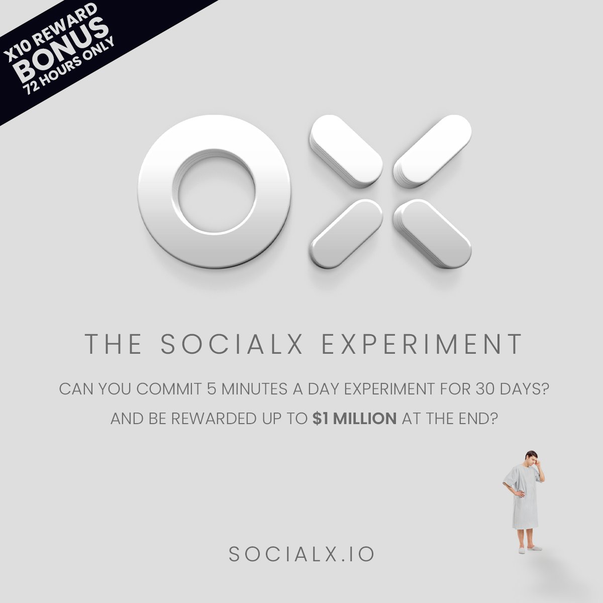 yahu91's tweet photo. This is a social experiment post by https://t.co/1YYENSP41R.
Join the experiment to see how we pay you to participate.
GET 10X BONUS REWARDS (valid until nov 25th). $Socialx #Socialx $SOSX https://t.co/6yQgWQGkZP