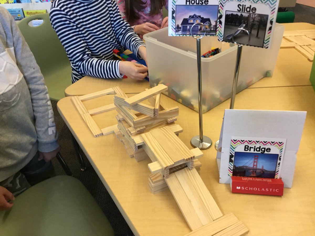 RBELibraryLC's tweet photo. Grade 2's are learning all about ADST mindset in the Library Learning Commons here at RBE. Most recently, we've taken on some structure building challenges as we learn about architecture and building. #iggypeckarchitect #thetallestreehouse #ADSTinthelibrary #collaboration https://t.co/F5XYmHNY0A