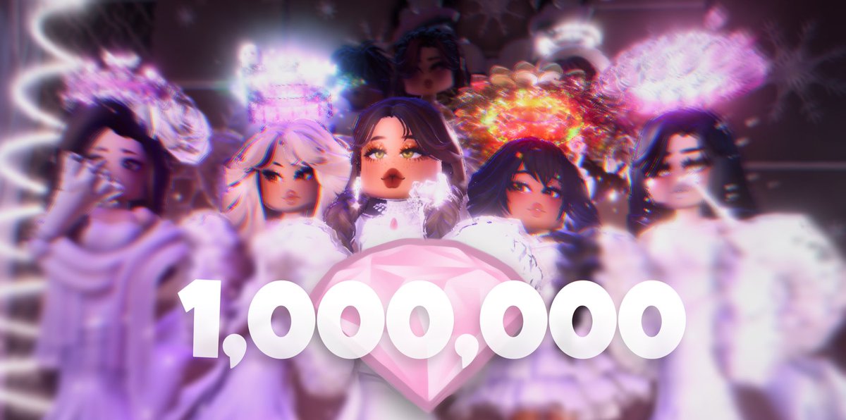 McQueenRH's tweet photo. giving a random retweet 1,000,000 diamonds in royale high  🎀✨ https://t.co/oOzMrVFcUp
