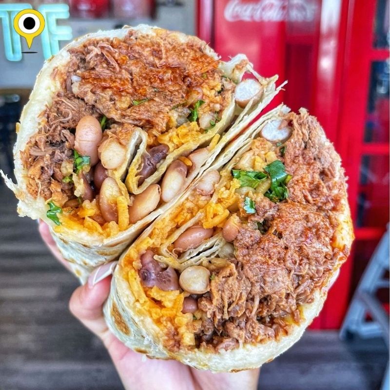 Our two favorite words are #birria and #burrito, so we knew combining the two was going to be brilliant! Come get your #BirriaBurrito today. 🔥🌯 bit.ly/3x6zMzK