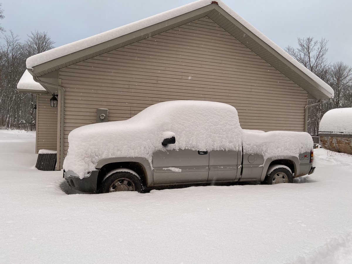 “Let’s get a cheap secondhand truck. It will help when it is snowy.” 😆😂