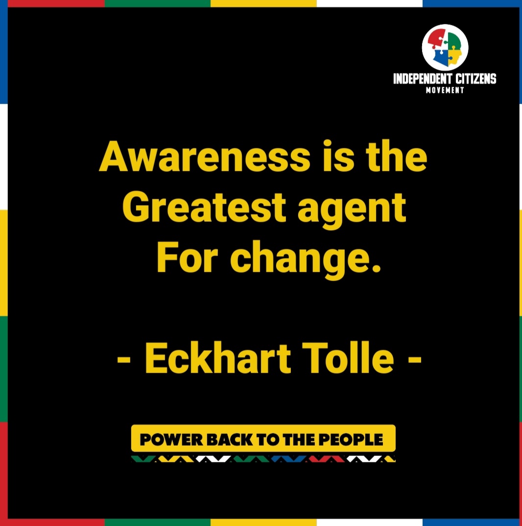 IndependentCMSA's tweet photo. #indpendentcitizensmovement #leadership #icmsa #motivated #weareinthistogether #southafrica #VukaUzenzele #motivationalquotes #PowerBackToThePeople https://t.co/VloheljcUI