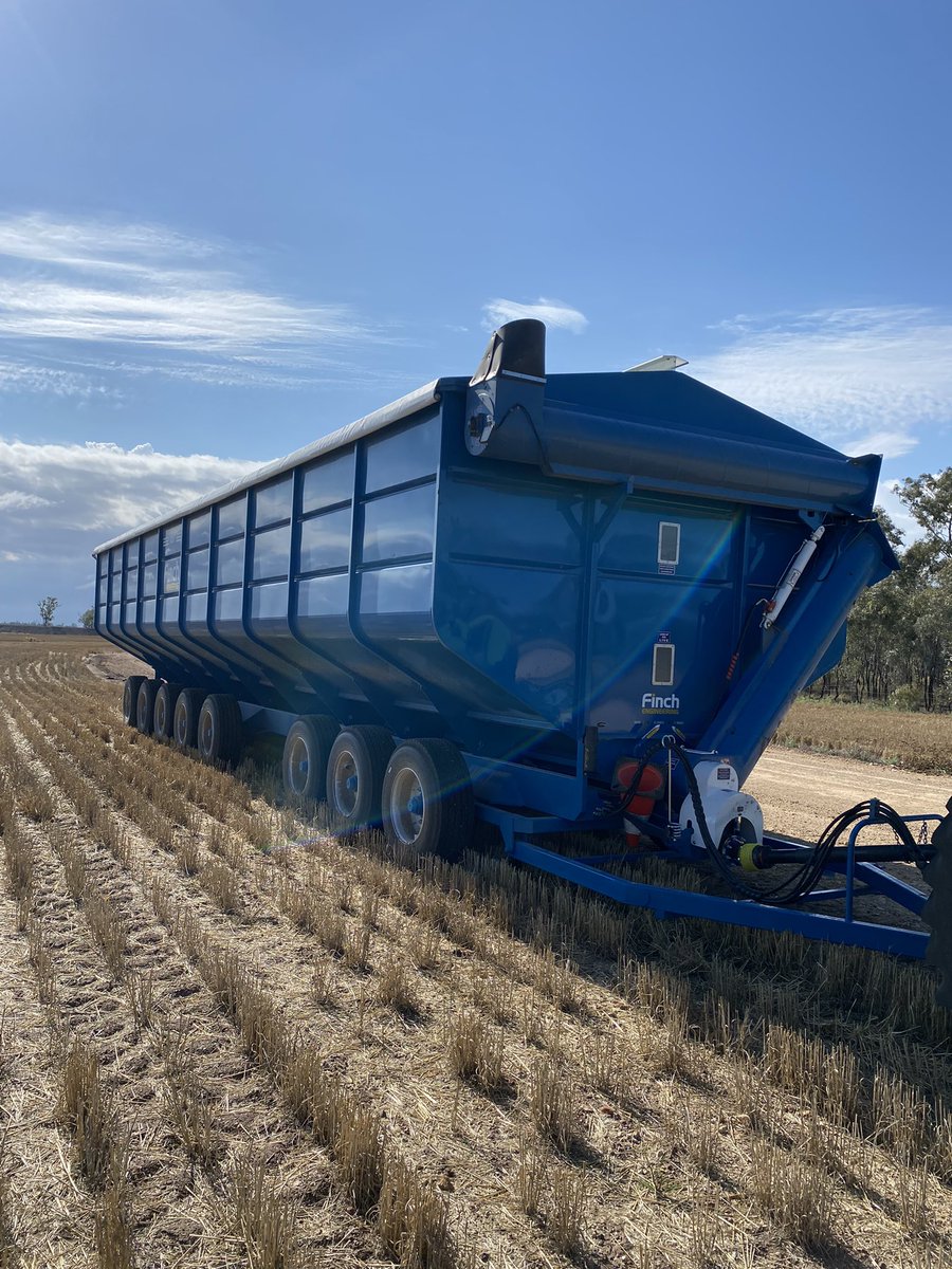 CBartlett09's tweet photo. 110 Tonne Finch Mother Bin For Sale  2021 Build, road light kit. Excellent condition. $160,000 plus gst.      Located Toobeah Qld.               Phone 042752331 https://t.co/eVnI0z6moF