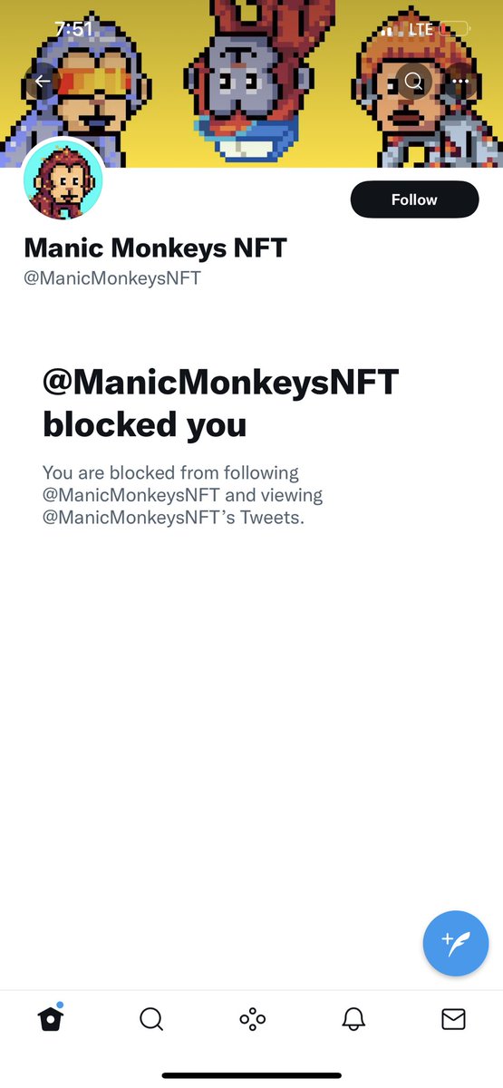 captainhc_eth's tweet photo. Anyone who happens to see "Manic Monkeys NFT", please be cautious...they stole the art from the original creator; when I challenged them, they blocked me immediately...#manicmonkeysnft #cmonkeyzz https://t.co/MaZWtFMMrR