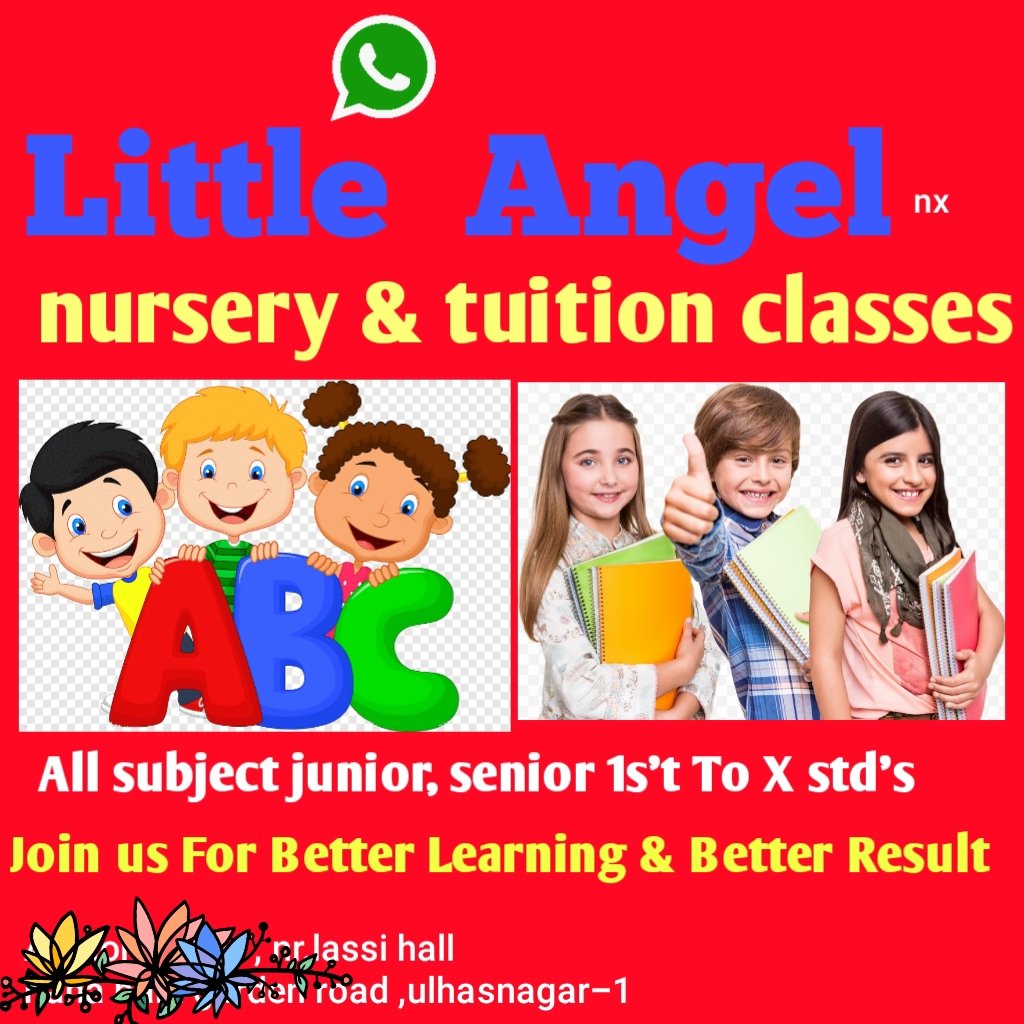 Bollywo37259031's tweet image. Nursery junior &amp;amp; senior child classes #ulhasnagar #ulhasnagarcity #classesstart #childclass #tutionclasses #mumbai #Thane #maharastra