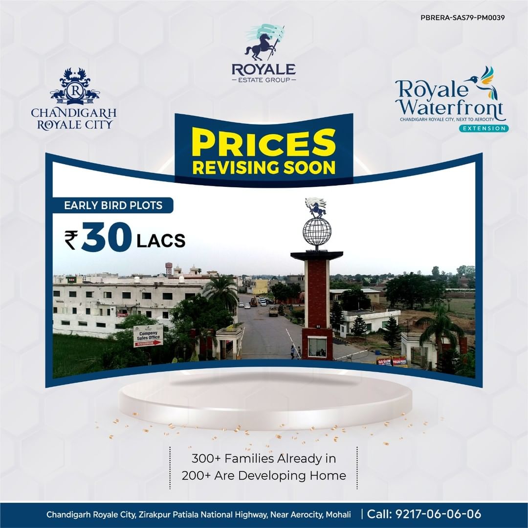 Royale_Estate's tweet photo. 𝐑𝐨𝐲𝐚𝐥 𝐄𝐬𝐭𝐚𝐭𝐞 𝐛𝐫𝐢𝐧𝐠𝐬 𝐚 𝐠𝐫𝐞𝐚𝐭 𝐨𝐟𝐟𝐞𝐫 𝐟𝐨𝐫 𝐲𝐨𝐮.
A dream home that you deserve at vicinity and developed area with more than 300+ families already residing.
A secure and safe place to live at a budget friendly price @ 30/- lakhs only. https://t.co/tRmy7oyO7s