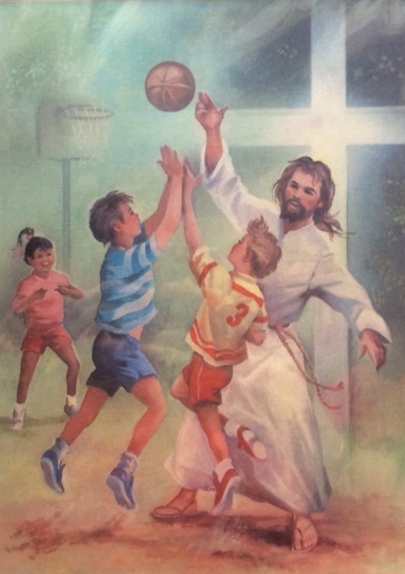 Super70sSports's tweet photo. Thou shalt not drive the lane. https://t.co/7WtyosBHgD