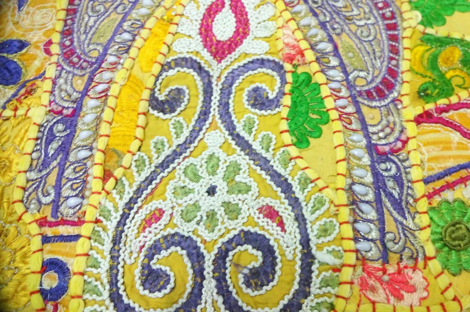 RUNNER WALL ART HOME DECOR BOHEMIAN HANGING TAPESTRY INDIAN EMBROIDERED WORK TG23