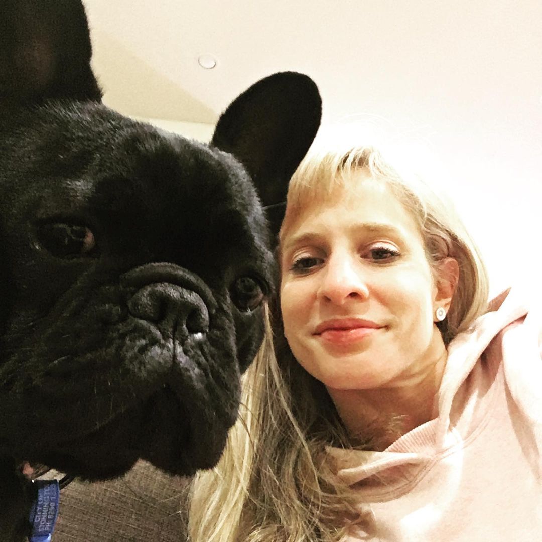 Duke taking a selfie with me