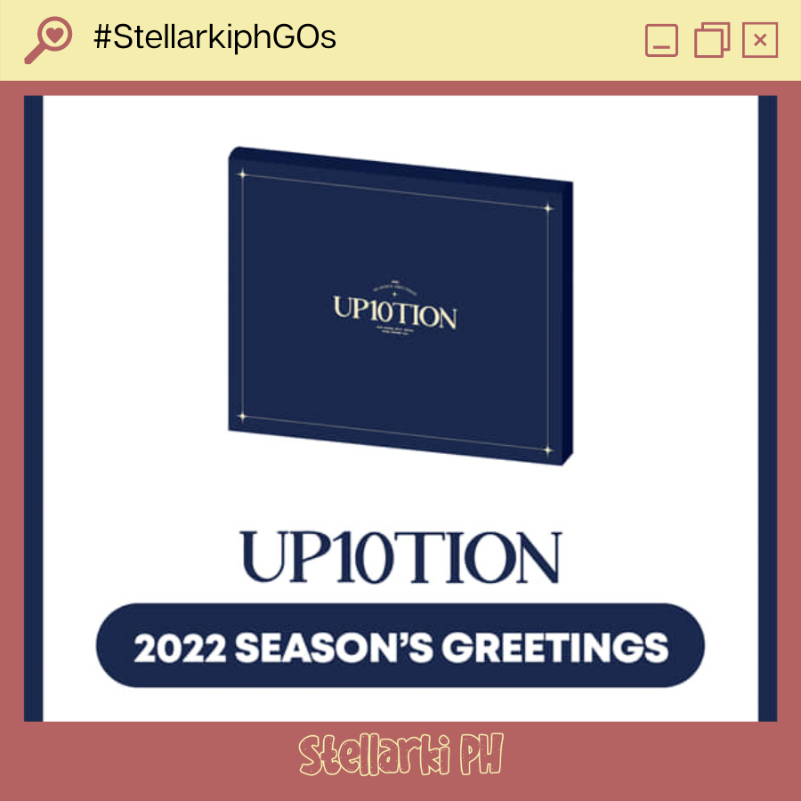 stellarki_ph's tweet photo. [ PH GO PREORDER ] #StellarkiphGOs

☁ UP10TION 2022 Season's Greetings
💸 P1800 (all in) + LSF
📅 DOO&amp;DOP 12.15
🕒 Normal ETA

• We accept 80% DP for all items
• Albums are counted in HANTEO &amp; GAON charts
• with FREEBIES from our shop

DM me! 🛒 https://t.co/bMBYsLowLX