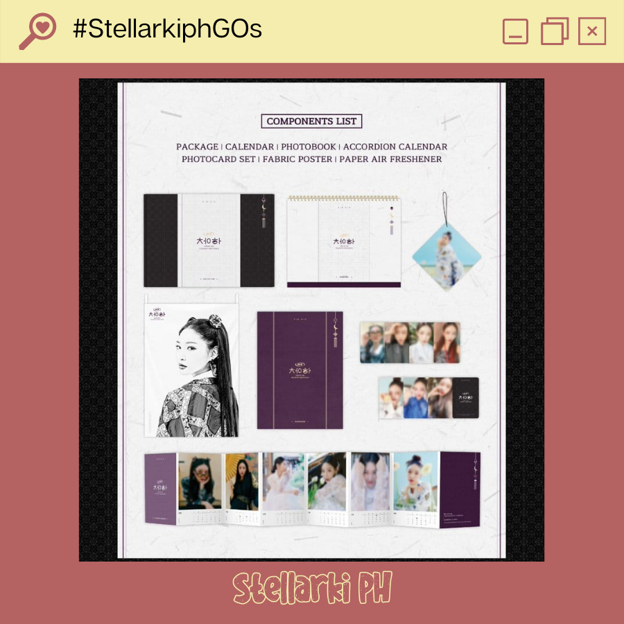 stellarki_ph's tweet photo. [ PH GO PREORDER ] #StellarkiphGOs

☁ CHUNGHA 2022 Season's Greetings
💸 soundwave- P2250 (all in) + LSF
📅 DOO&amp;DOP 12.05
🕒 Normal ETA

• We accept 80% DP for all items
• Albums are counted in HANTEO &amp; GAON charts
• with FREEBIES from our shop

DM me! 🛒 https://t.co/Bh8Pr465fW
