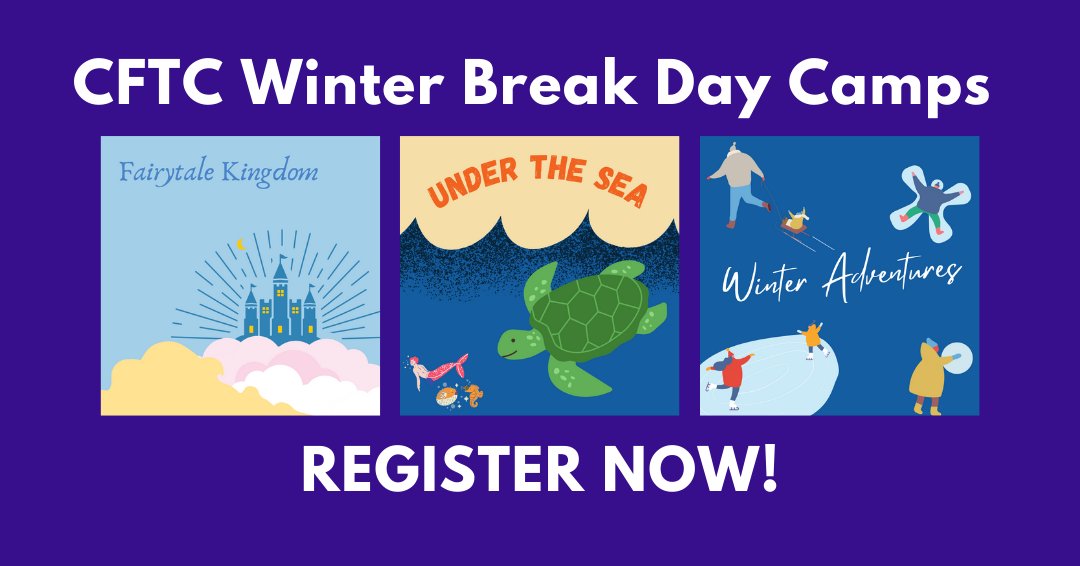 CFTC_Fairfax's tweet photo. ❄️Spend this winter break with CFTC❄️ CFTC will be running a three-day camp from December 21-23 that will warm up your winter season with creativity and fun! To register and learn more: https://t.co/eDjenUZYVT https://t.co/DQu4OCM19u