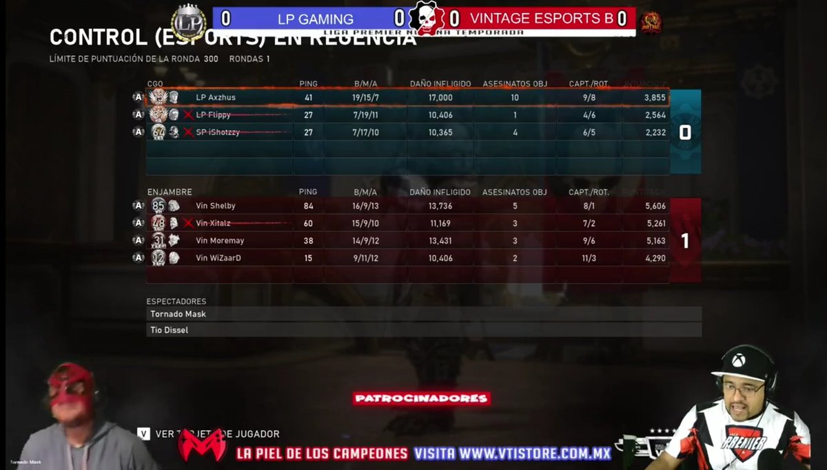 VintageEsports1's tweet photo. Felicidades al R2 de Vintage Esports,
Nos llevamos la Victoria y vamos 1-0 en la @PremierGamingTV
#GoVin https://t.co/llRe3VyopL