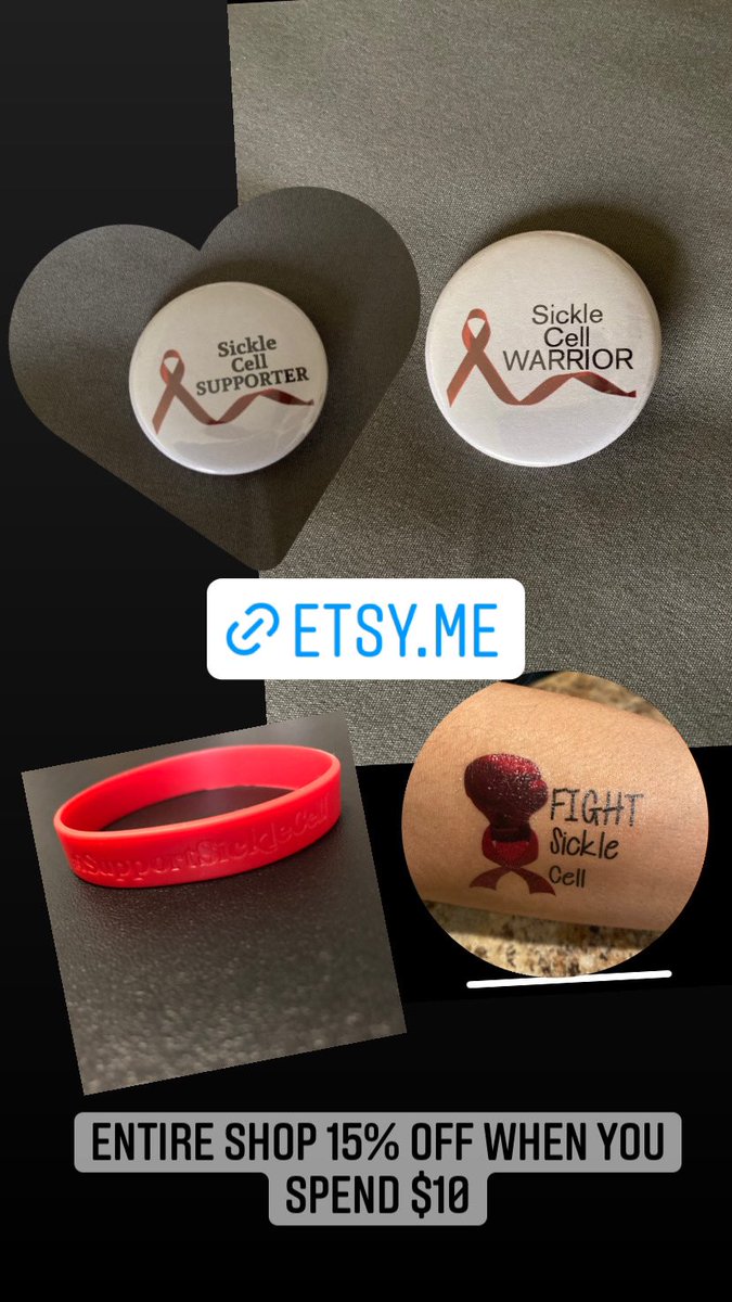 Niecy_or_Tink's tweet image. Shop: etsy.me/3dU9EPn #SupportSickleCell #Etsy #SickleCell #ChristmasSale #BlackFriday  

15% off with $10 order total