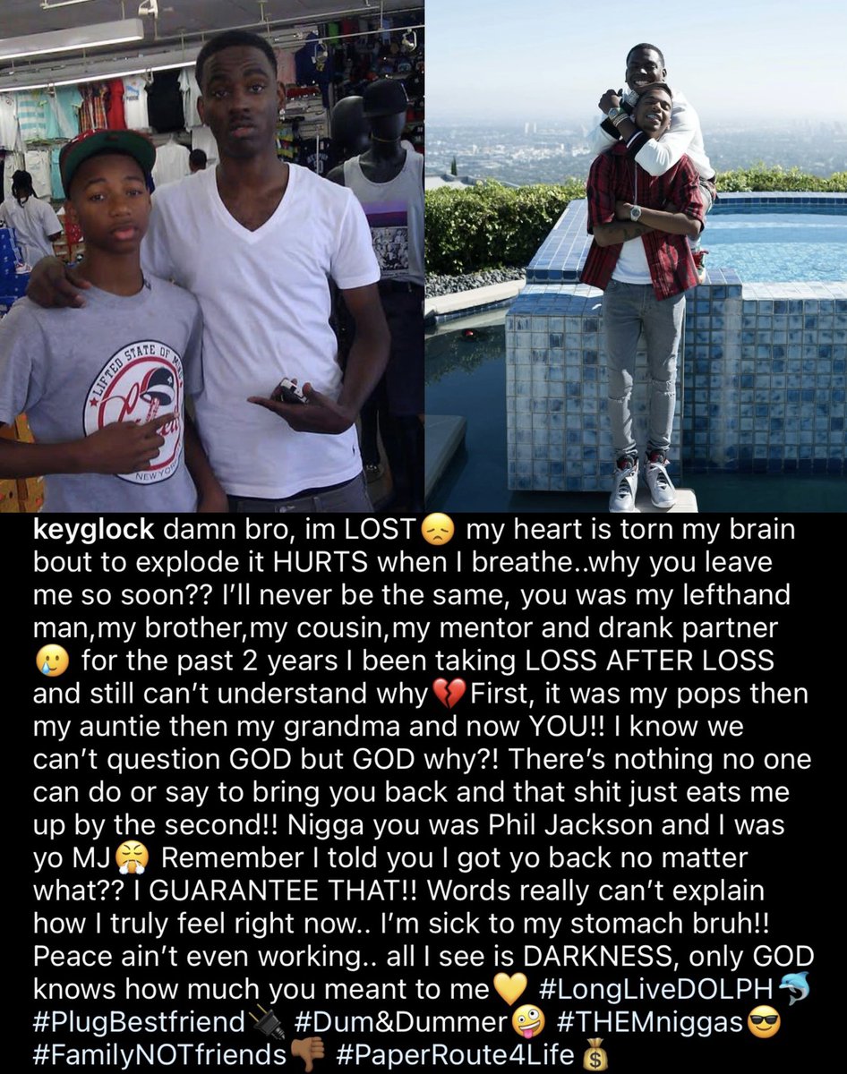 iMakyvaMusic's tweet photo. #LONGLIVEDOLPH 🐬 Key Glock Express His Feelings #Dolph #KeyGlock #PaperRouteFrank #EXCLUSIVE #News #lldolph https://t.co/7VhcYO7JfA