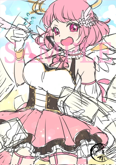 #Skeb #Commission #有償依頼 skebリクエスト19【ラフ】 リリエルさん  すごく可愛らしいVTuber様(活動は終了されているとの事)をリクエスト頂きました!  とても愛されたVTuber様だったのだと活動の履歴を見るに思います。クライアント様の熱い想いに応えられるよう精一杯描かせて頂きます