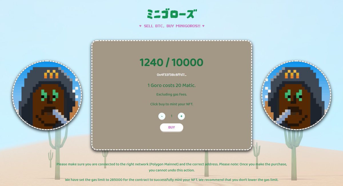 goroishihata's tweet photo. 🔥🔥🔥GoroDrop Day 6🔥🔥🔥
 
Give away 10 MiniGoros
to  #generativemasks #artblocks Owners‼

- Like &amp; RT
- Comment with the NFT you have and Opensea Address.

End In 24 H 

❤️❤️GOOD LUCK❤️❤️
@generativemasks @artblocks_io https://t.co/iYe6AXcVeW