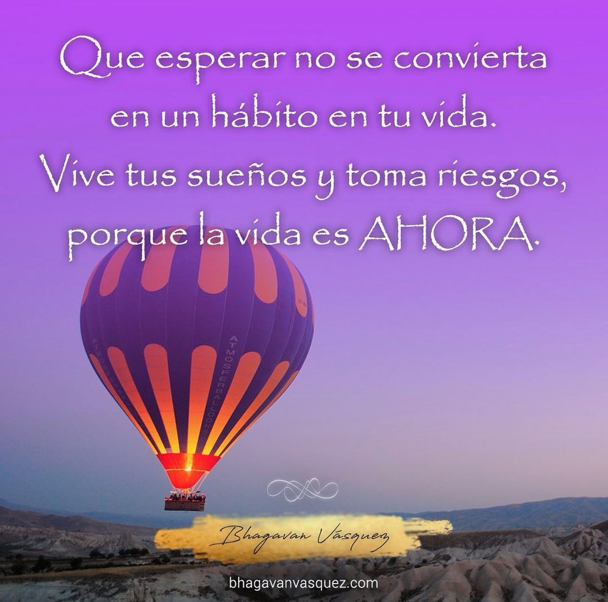 BhagavanVasquez's tweet photo. La vida es demasiado corta como para seguir esperando el tiempo perfecto, la hora indica o a si Dios lo permite. 

Si algo he aprendido en este camino de vivir consciente, es que debemos aprovechar al máximo esta existencia, esforzarnos por cumplir nuestros sueños, https://t.co/TbMnvImEsA