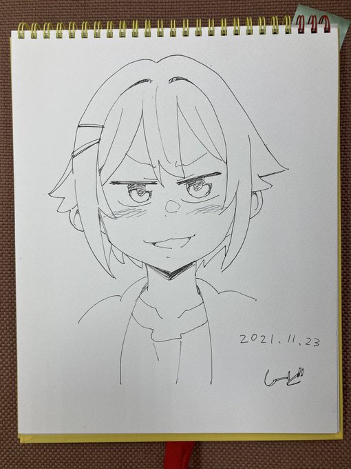 リクエスト頂いたスケブできましたー!スペースにてお待ちしてます! 