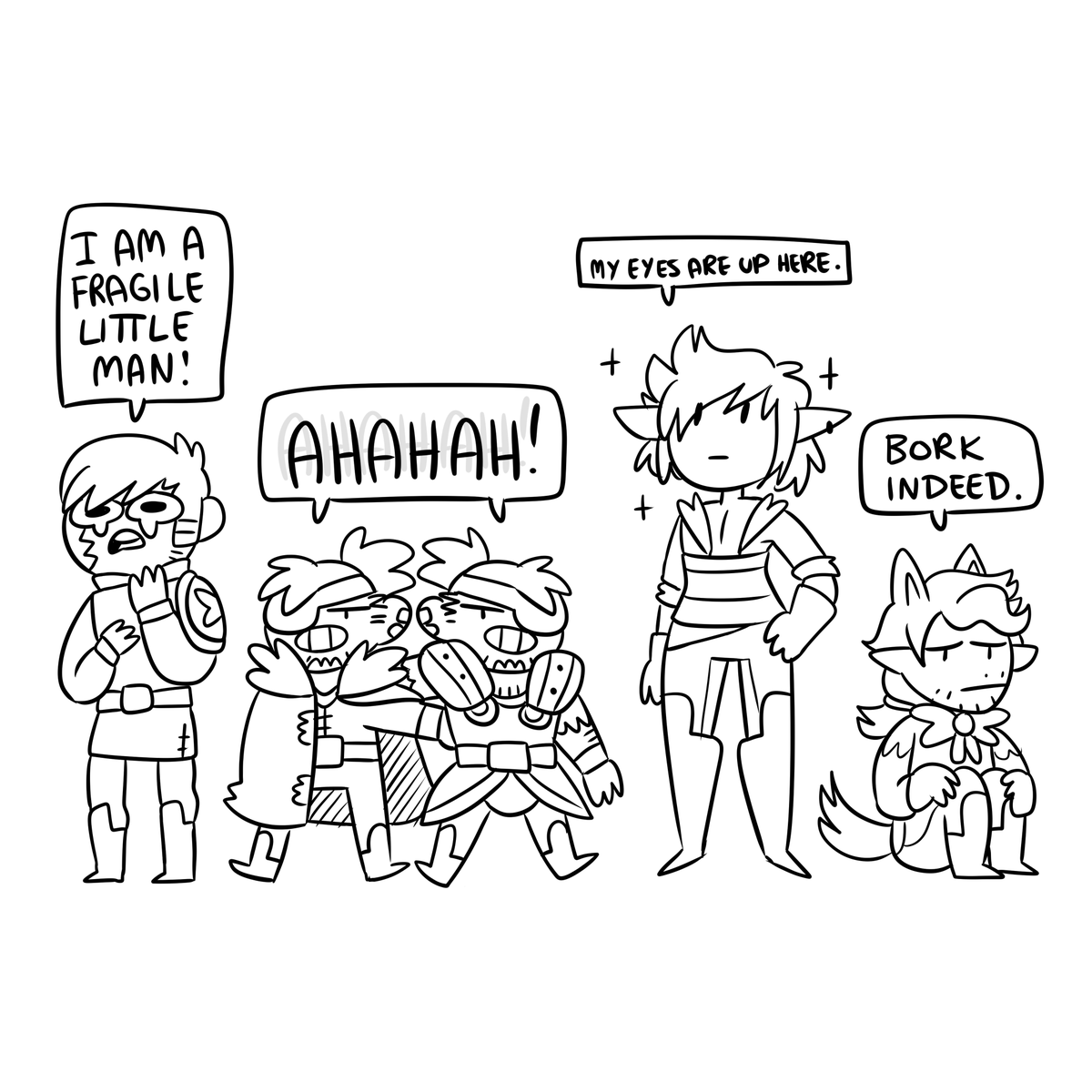 Our Carrion Crown Pathfinder campaign, at this exact moment in time. 