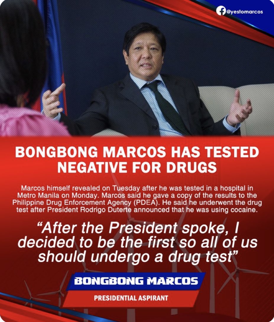 mystic1434's tweet photo. This is what i said, instead of announcing to d public na magpa drug test, ginawa na niya, inunahan niya QUIETLY w/o fanfare. So now GULAT ang lahat di ba? I wonder whats next?

#UniteamMarcosSara❤️💚
UNITED LOYALISTDDS https://t.co/V0lDsCpPiN