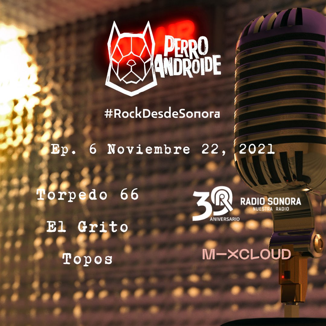 perro_androide's tweet photo. Estamos al aire en @Radio_SonoraFM! https://t.co/xFqtfY3fl9