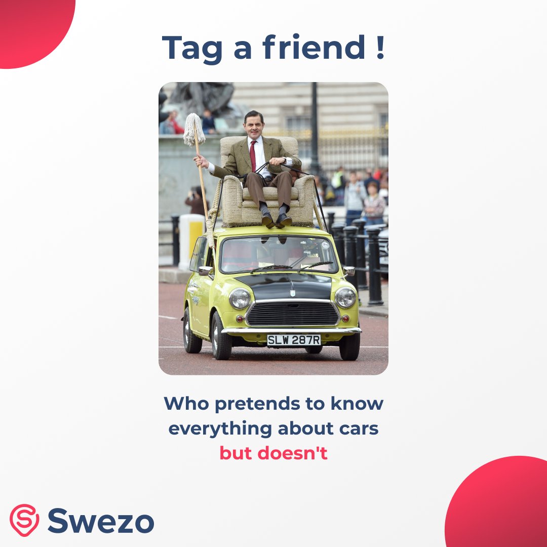 SwezoOfficial's tweet photo. We bet there's someone like that in your friends' circle. Say nothing & start dropping his/her name below! π
#swezo #tagafriend #friend #friendship #carlover #carlovers https://t.co/mG6ijea60w