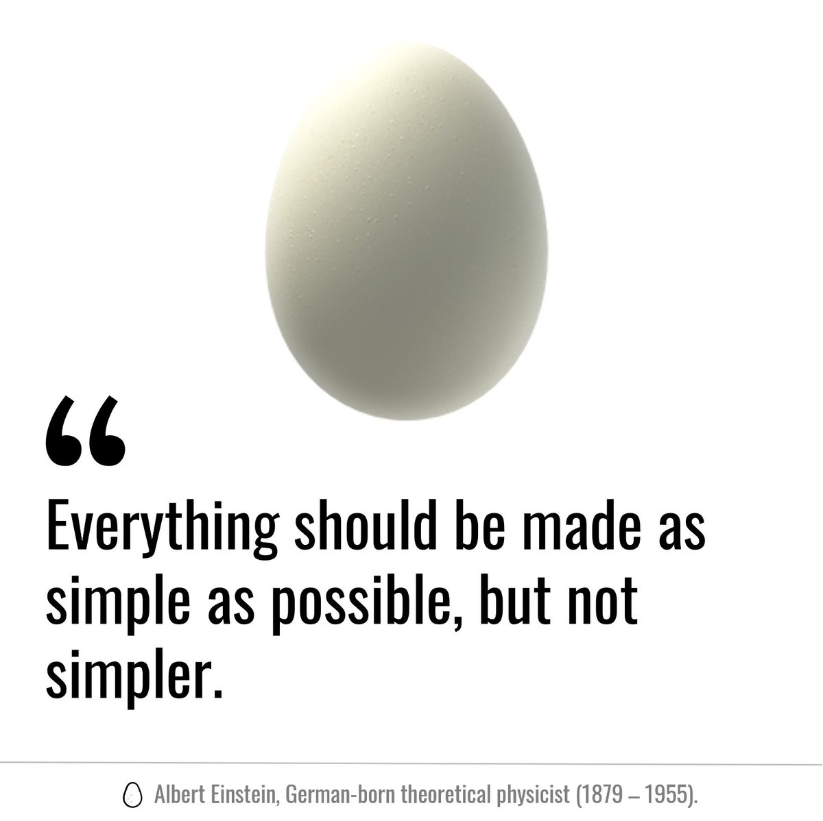 roelofse's tweet photo. 🥚#Einstein #Simplicity #Eggcellent https://t.co/yzKKic4sSc
