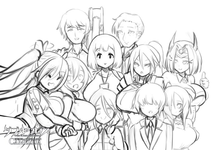 あとは人生初GMをさせて頂いた思い出のシナリオ!
(とおまけに登場したNPCのヒロインちゃんとモブ子さん) 