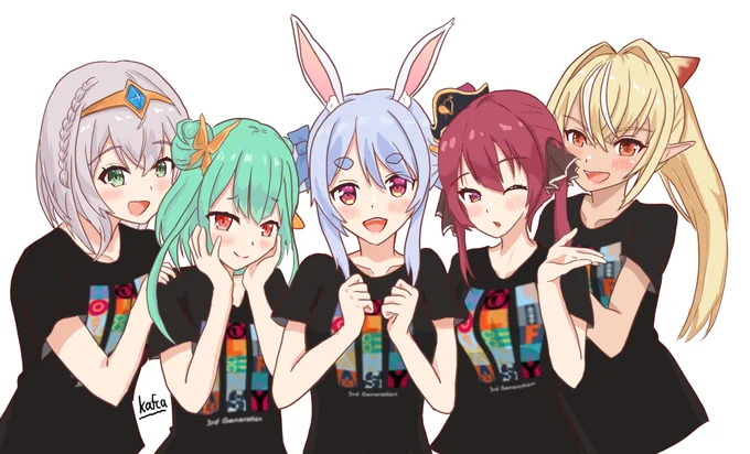 3期生ライブ楽しむぞ!
#ホロライブ3期生1stライブ 
#ぺこらーと #絵クロマンサー #しらぬえ #ノエラート #マリンのお宝 