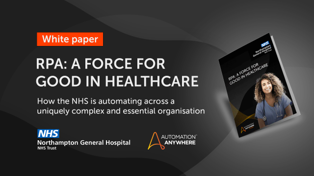 iamaltf's tweet photo. This white paper is the first in a series considering how the @NHS’s #RPA journey will change the way #healthcare systems around the world view how #IntelligentAutomation can serve their patients and staff. @AutomationAnywh #Automation @NGHnhstrust https://t.co/KX1tXWdAZT https://t.co/VmQLvLjEXG