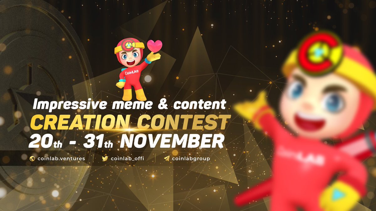 It’s been 3 months since <a href="/CoinLAB_Offi/">CoinLAB #Web3 #AI</a>’s establishment. Time to do a CONTEST for commemoration, our dear fellows!
Great rewards of monetary and souvenirs will be given to winners; and also 2 spots for becoming <a href="/CoinLAB_Offi/">CoinLAB #Web3 #AI</a> family members! 
Rules: bitly.com.vn/lw0beb