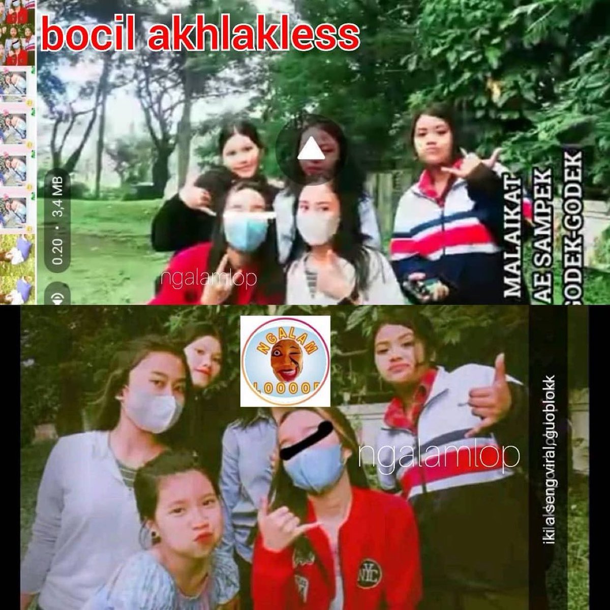 Ndons_Back's tweet photo. Muka anjinkk https://t.co/WCZryRALaz