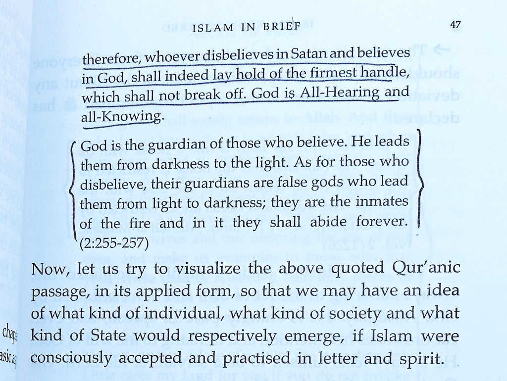 readingum's tweet photo. ...There is no compulsion in religion;truly the right way has become clearly distinct from error; therefore, whoever disbelieves in Satan&amp; believes in God,shall indeed lay hold of the firmest handle,which shall not break off. God is All-Hearing &amp; all-knowing...
#IslamRediscovered https://t.co/0kMfzsb9dD