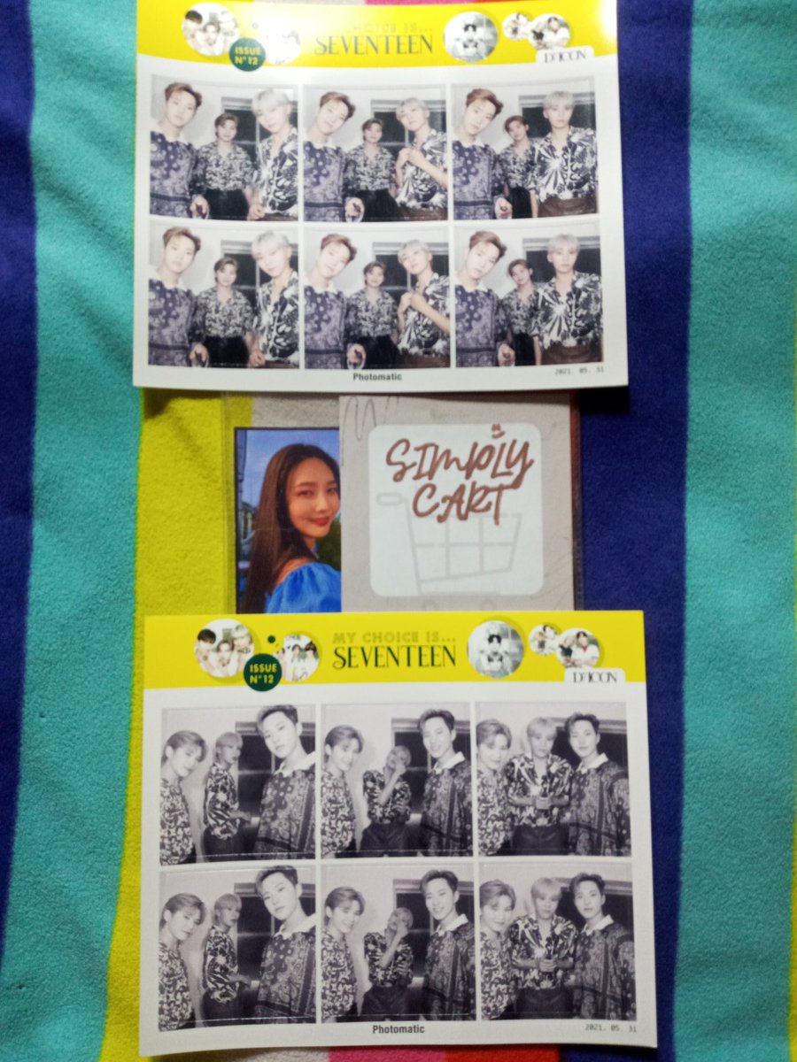 SIMPLY_CART's tweet photo. { #SIMPLYonhands } wts lfb ph
❀ seventeen dicon unit photomatic sticker (2 ea) - 100
❀ seungkwan set - 170
• dm or mine + item •
❥ mod: sco, sdd, ggx (manila) mop: gcash | dm for more pics and vid https://t.co/9EM5K5DJBK