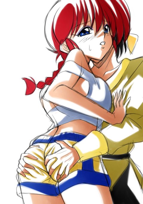 こないだのに色つけました
 #らんま 