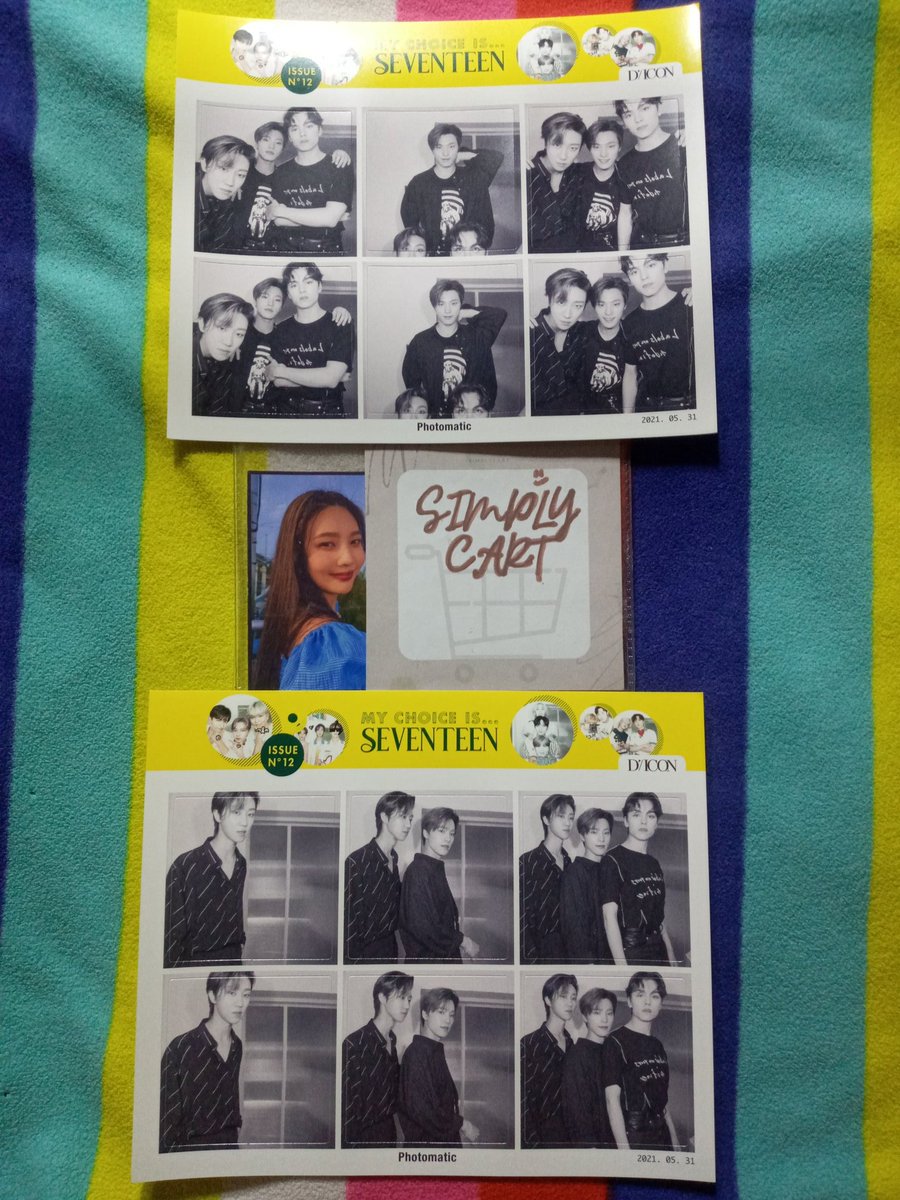 SIMPLY_CART's tweet photo. { #SIMPLYonhands } wts lfb ph
❀ seventeen dicon unit photomatic sticker (2 ea) - 100
❀ seungkwan set - 170
• dm or mine + item •
❥ mod: sco, sdd, ggx (manila) mop: gcash | dm for more pics and vid https://t.co/9EM5K5DJBK