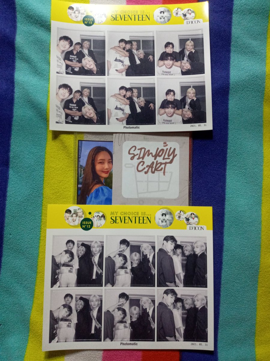 SIMPLY_CART's tweet photo. { #SIMPLYonhands } wts lfb ph
❀ seventeen dicon unit photomatic sticker (2 ea) - 100
❀ seungkwan set - 170
• dm or mine + item •
❥ mod: sco, sdd, ggx (manila) mop: gcash | dm for more pics and vid https://t.co/9EM5K5DJBK