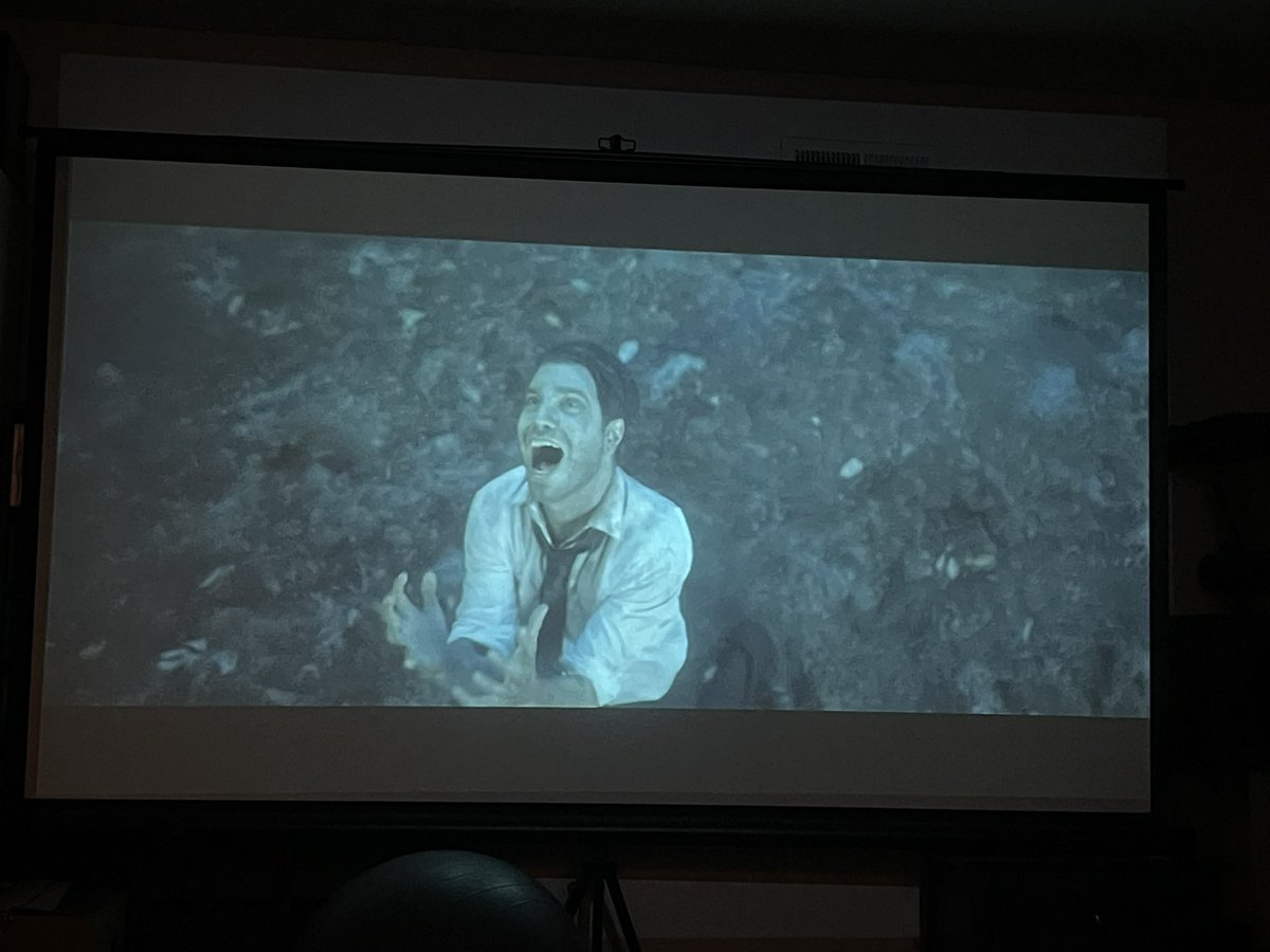 kspitznogle's tweet photo. INK on the big screen🖤🎸🤘🏼🔪  @spencerink  is amazing! https://t.co/LPzds9Kl9W
