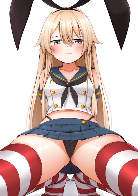 島風「そんなに見たいですかー?」 