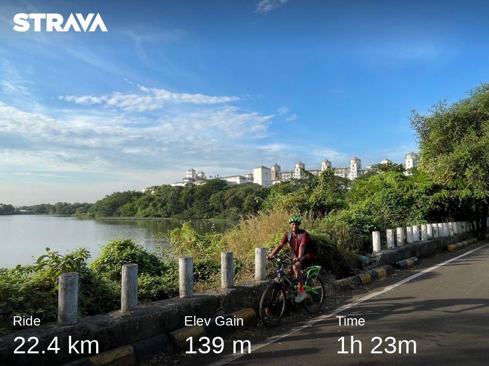 thehybridrunner's tweet photo. #tuesday is for #hills
#enjoy everyday every way ๐
Itโs ur thing to see either way ๐
#beautiful morning #sunshine to cherish neither ur zeal nor any say ๐
#ride #cycling #22kms #nature #naturalphotography #cityrider #mumbai #beautiful #winter #fitnessmodel #cyclefit #rider https://t.co/q8agMIdj0l